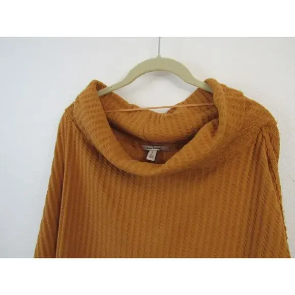 NWT Free People Small Juicy Long Sleeve Cowl Neck Surplice Back Canyon Moon - Picture 5 of 7